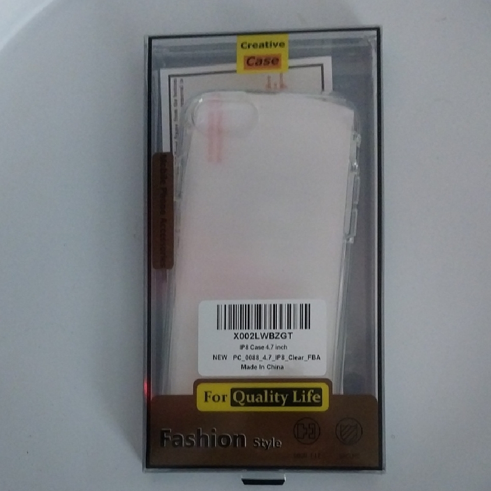 Clear IP8 4.7inch New Phone Case